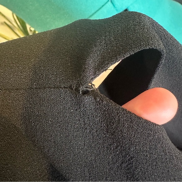 Dress The Population Lita Dress Sleeveless Tie Shoulder Sheath Black small - Picture 14 of 16